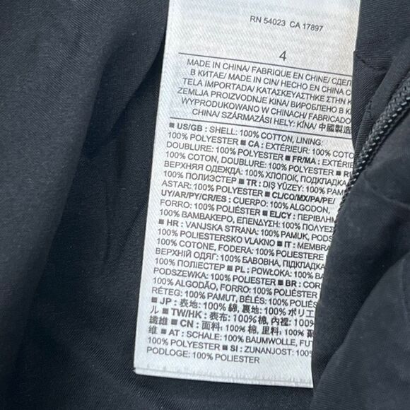 Banana Republic shorts Women's Black Eyelet Lace Shorts Size 4 - Picture 8 of 10